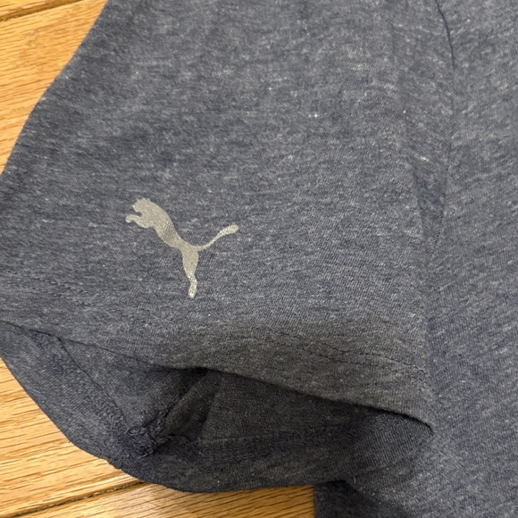 PUMA Men's Blue Short Sleeve Tee - Picture 5 of 5